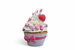 Cupcake Statue Large 3D Sculpture 4FT Vanilla and Candy