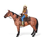 Brown Horse Life Size Statue Standing