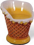 Ice Cream Chair - Lemon