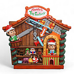 Santa Toy Factory Large Christmas Decor