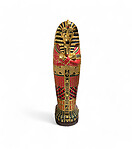 Life Size King Tut Sarcophagus Cabinet 6FT