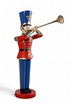 Toy Soldier Statue with Trumpet 6FT