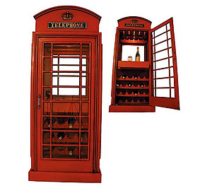 British Phone Booth Decor