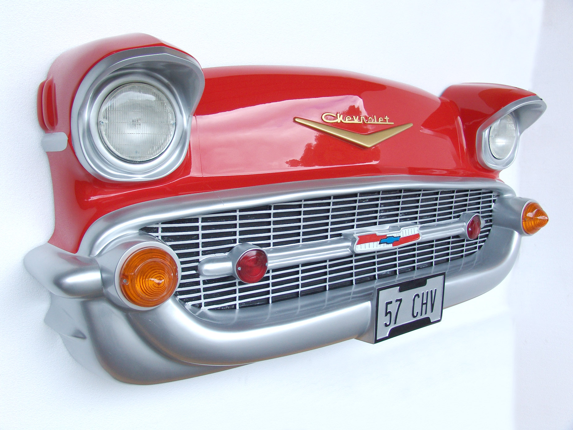 57 Chevy Front Wall Decor