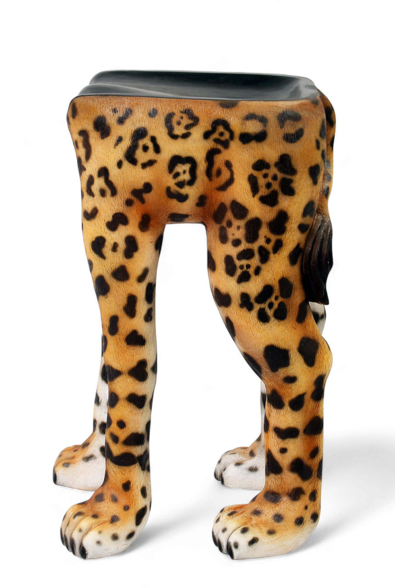 Brand New shops Leopard Bar Stool in Box