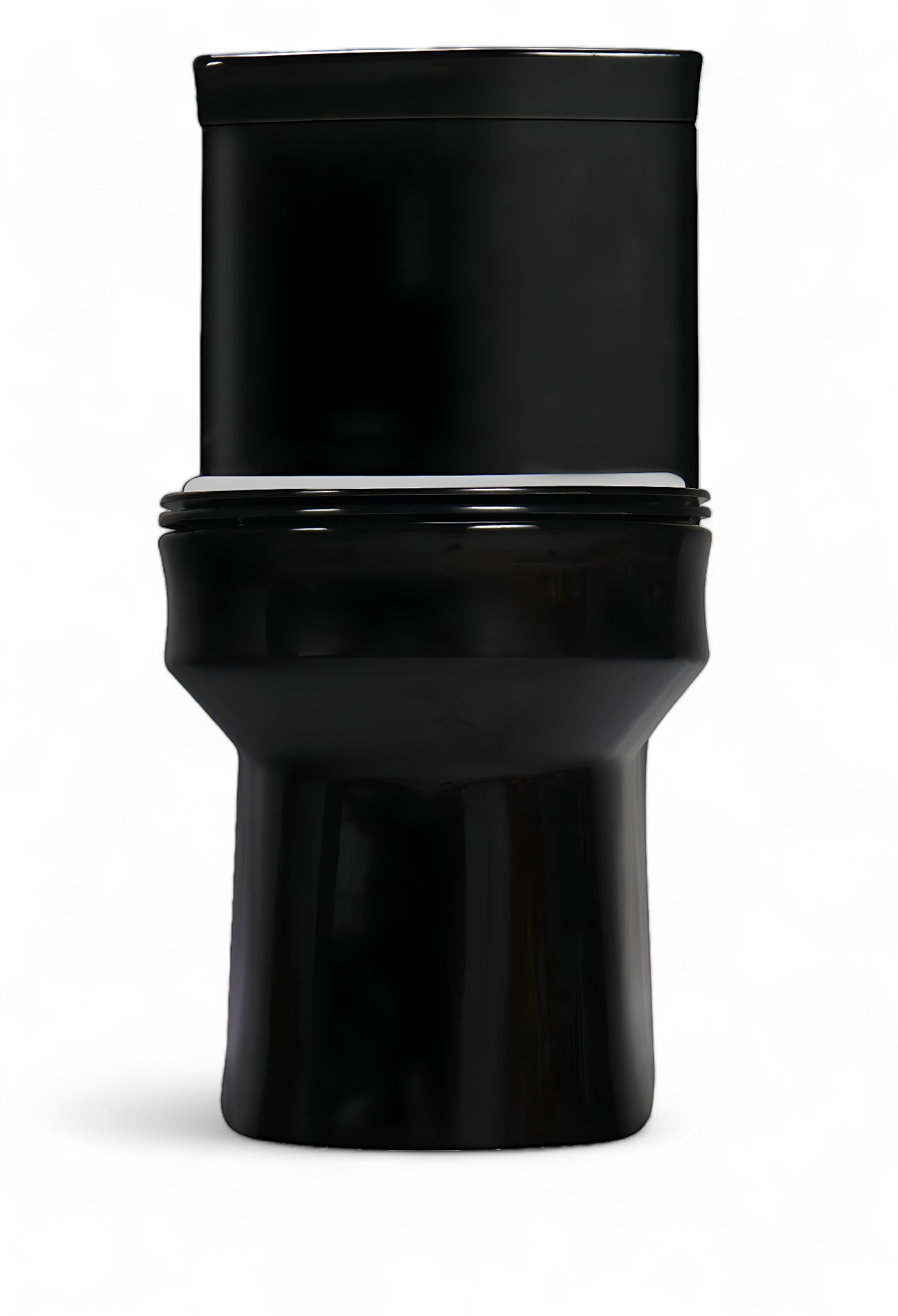 Black Gloss Toilet Modern One Piec