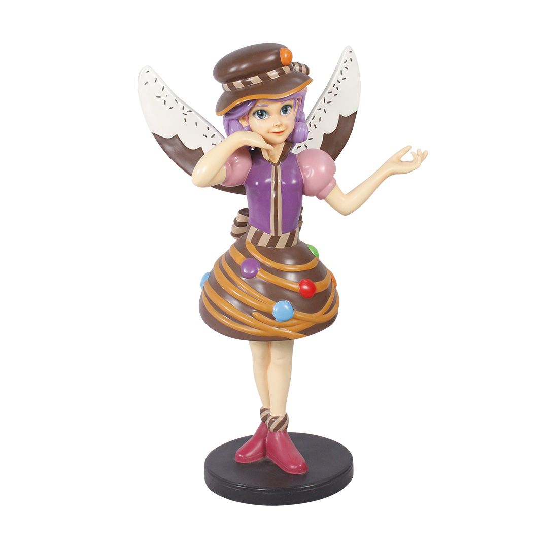 Candy Chocolate Fairy Girl Statue 4.5 ft