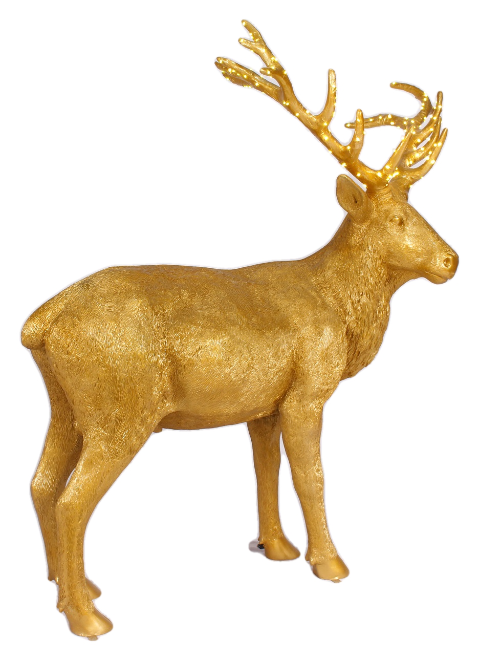 large christmas deer decoration