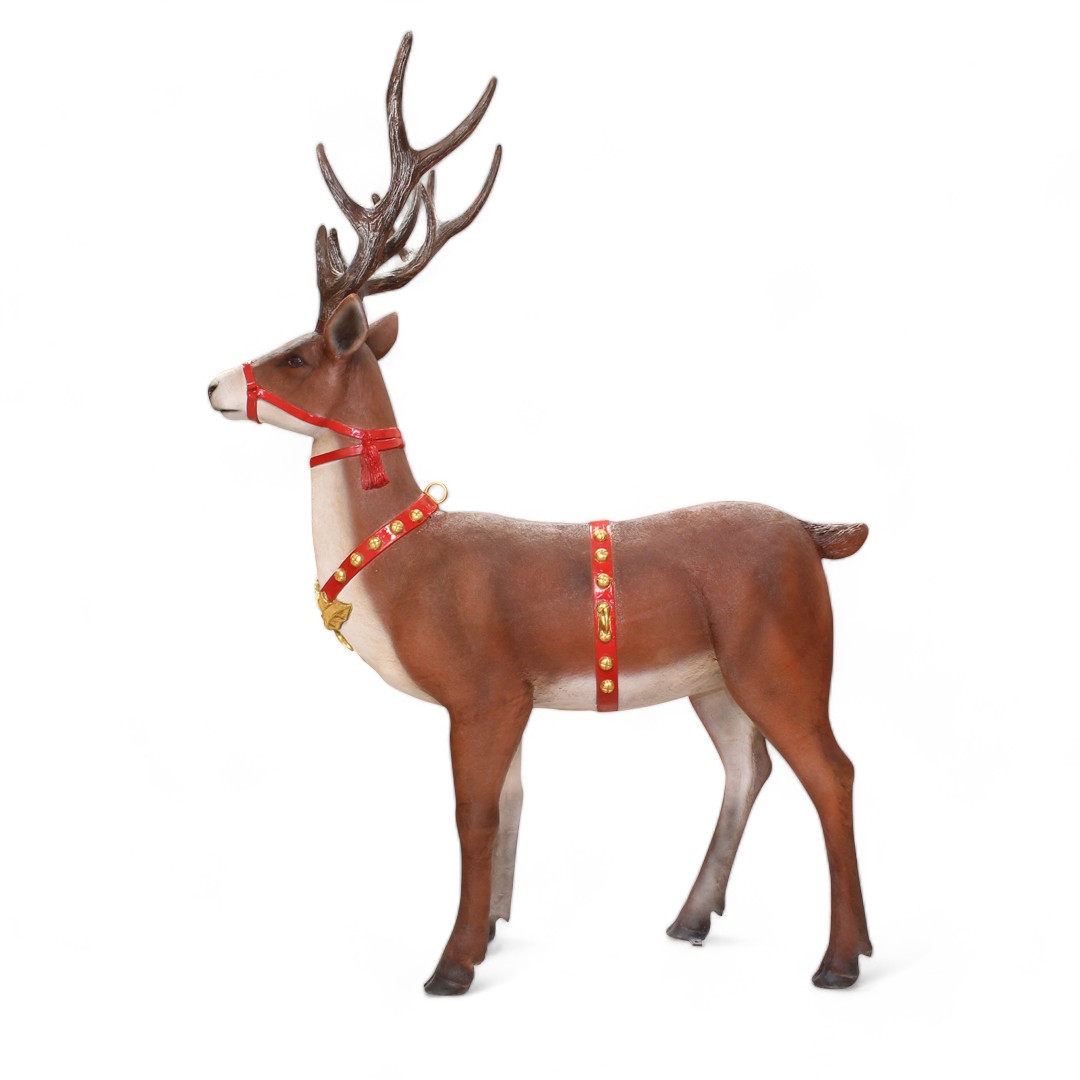 Standing Christmas Deer