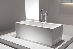 Italio II Acrylic Freestanding Soaking Bathtub 67