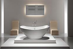 Massimo Acrylic Modern Freestanding Soaking Bathtub 69