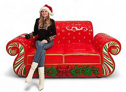 Christmas Santa Sofa