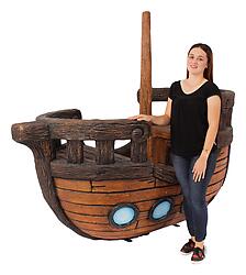 Large Pirate Ship Replica