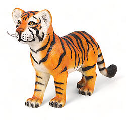 Tiger Cub Standing Life Size Statue