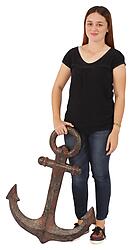 Large Ship Anchor Wall Decor