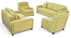 Fabric Sofa Living Room Set - NARISSA