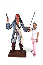 Life Size Caribbean Pirate Statue 6 FT