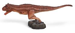 Carnotaurus Dinosaur Life Size Statue Mouth Open 6.5 FT
