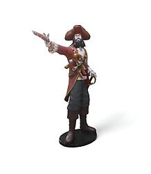 Pirate Statue Pointing A Gun Life Size 6.5 FT