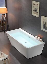 Arzeno II Acrylic Modern Freestanding Soaking Bathtub 67