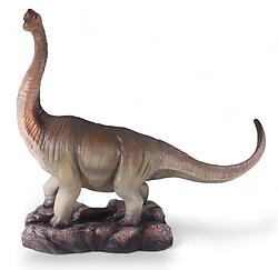 Brachiosaurus Dinosaur Statue Life Size Twisted Neck 5.4 FT