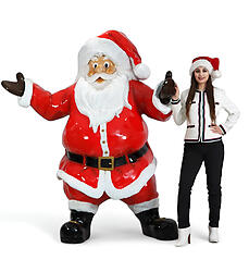 Large Santa Claus Statue