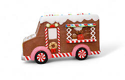 Gingerbread Toy Truck 3D 3 FT Large Christmas Decor