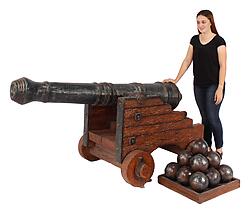 Pirate Cannon Life Size Replica