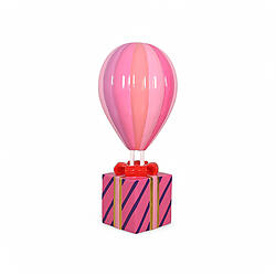 Hot Air Balloon Multi Pink Color Large with Gift Box Stand 4FT