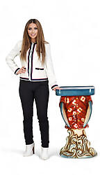 Shark Rainforest Bar Stool