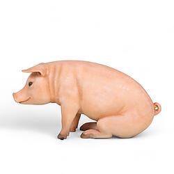 Life Size Pig Statue