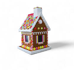 Gingerbread House with Candy 3D 6.5 FT Large Christmas Decor