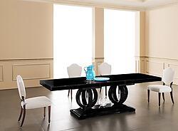 Modern Dining Table - Camila Black