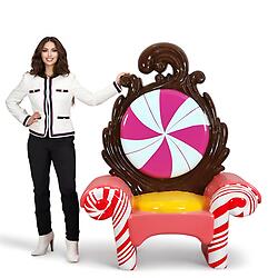 Queen Candy Throne Chair Pink 5FT