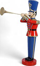 Toy Soldier with Trumpet 4 FT