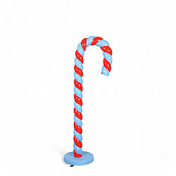 Candy Cane Decoration Large 8 FT Statue Red and Blue