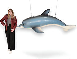 Dolphin Hanging Large Life Size Statue