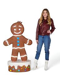 Gingerbread Boy Statue 4.5 FT Large Christmas Decor