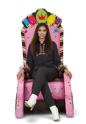 King Candy Throne Chair Pink 5.5FT