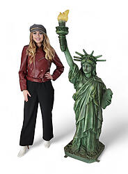 Statue of Liberty Replica 6FT with Functional Light