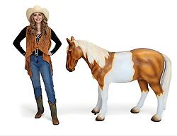 Miniature Horse Pony Life Size Statue