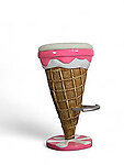 Strawberry and Vanilla Ice Cream Bar Stool