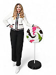 Candy Lollipop Statue 3.3 FT Large on Stand
