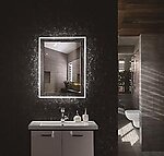 Paris LED Lighted Bathroom Vanity Mirror 23.6 x 31.5