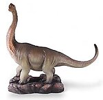 Brachiosaurus Dinosaur Statue Life Size Twisted Neck 5.4 FT