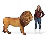 Lion Statue Life Size Realistic