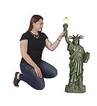 Statue of Liberty Replica 40H with Functional Light