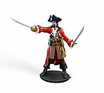 Pirate in Battle with Two Swords Statue Life Size 6.5 FT