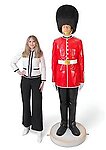 British Queen Guard Statue Life Size 7FT