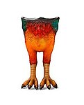 Rooster Stool Rainforest Bar Stool